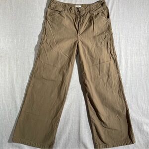 Citizens of Humanity Womens Paloma Utility Trouser Pants Khaki  Size 28
